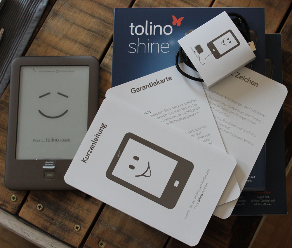 Tolino Shine - eBook-Reader im Test